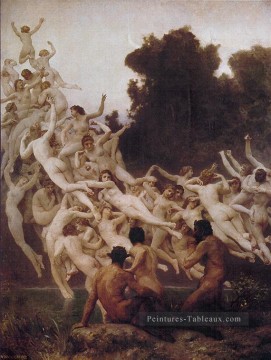 Les Oreades 1902 William Adolphe Bouguereau Peinture à l'huile